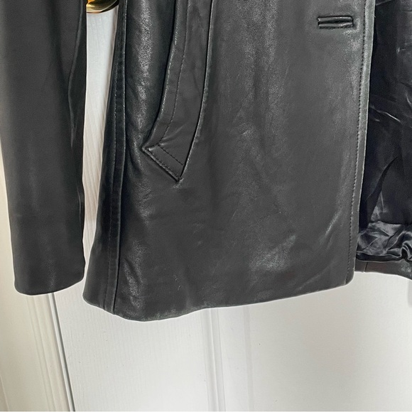 Luxury Andrew Marc Newyork Women’s Leather Jacket - Picture 5 of 13